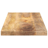 Table Top 70x40x2.5 cm Rectangular Solid Wood Mango 371447