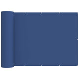 Balcony Privacy Screen 150 x 700 cm Fabric with PU Coated Blue 42036571