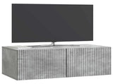 Wall-Mounted TV Cabinet Concrete Grey 78.5 x 41 x 30 cm 898518