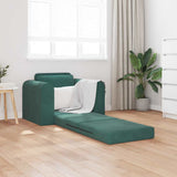 Sofa Bed Dark Green 98 x 71 x 83 cm Velvet 4106668