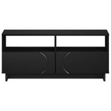 TV Stand 90 x 34.5 x 40 cm Black Engineered Wood 8011469