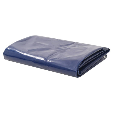 Tarpaulin 650 g/m² 5x6 m Blue 144906