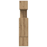 TV Cabinet Set Wall-mounted 10 pcs Artisan Oak Engineered Wood 3393320