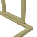 Freestanding Towel Rack Gold 48x24x78.5 cm Iron 343089