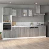Sink Bottom Cabinet Lyon Grey Sonoma 80x46x81.5 cm Engineered Wood 815565