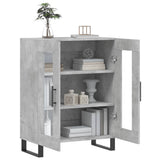 Sideboard Concrete Grey 69.5x34x90 cm Engineered Wood 827816