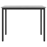 Table Grey Sonoma 100 x 50 x 76.5 cm Engineered Wood and Steel 873777