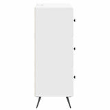 Drawer Cabinet White 66 x 34.5 x 90 cm Engineered Wood 895525