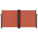ZNTS Retractable Side Awning Terracotta 120x1000 cm 4004708