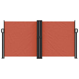ZNTS Retractable Side Awning Terracotta 120x1000 cm 4004708