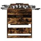 Foosball Table Smoked Oak 146.5 x 74 x 85 cm Engineered Wood 3378203