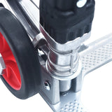 146445 Foldable Stair Transport Trolley 70 kg Aluminium Silver