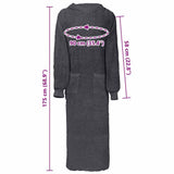 Robe KINN Anthracite XXL Cotton 4100897