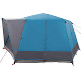 Cabin Tent 7-Person with Roof Blue 400 x 350 x 212 cm 42004027