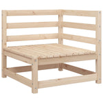 12 Piece Garden Sofa Set Solid Wood Pine 3299651