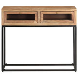 Console Table 90x35x76 cm Solid Acacia Wood 323505