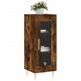 Sideboard Smoked Oak 34.5x34x90 cm Engineered Wood 828785