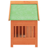 Dog Kennel Brown 96x60.5x87 cm Solid Wood Pine 172267