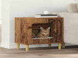 Cat House Old Wood 51 x 30 x 52 cm Engineered Wood 8000660