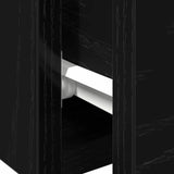 Wall-mounted Cabinet 2 pcs Black Oak 68 x 30 x 20 cm 3333074