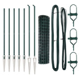 Welded Wire Fence with Spikes 10 x 1.4 m 3350549