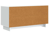 Sideboard with Drawer White 89 x 34.5 x 60 cm Engineered Wood 893965