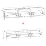 TV Cabinet Olive Green 202x39x43.5 cm Cold-rolled Steel 851350