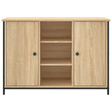 Sideboard Sonoma Oak 100x35x70 cm Engineered Wood 835515