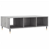 Coffee Table Grey Sonoma 104x60x35 cm Engineered Wood 827082