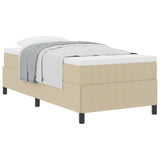 Box Spring Bed Grey Green 80 x 200 cm Velvet 42006941