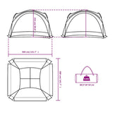 Party Tent Blue Waterproof 94369