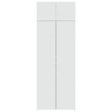 Storage Cabinet White 80x42.5x225 cm Engineered Wood 3281350