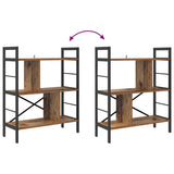 Bookshelf Old Wood 75 x 30 x 91 cm Engineered Wood 883974