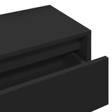 4 Piece Hallway Furniture Set Black Engineered Wood 847920