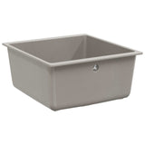 Sink Grey 430 x 460 mm 80% Quartz and 20% Resin 42028421