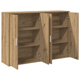 Sideboard 2 pcs Artisan Oak 60 x 31 x 84 cm Engineered Wood 3334303