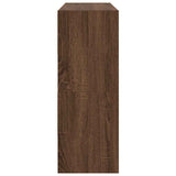 Shoe Racks 2 pcs Stackable Brown Oak 89.5x30x40 cm 858852