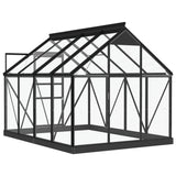 ZNTS Greenhouse Glass Replacements 16 pcs Tempered Glass 316505
