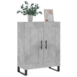 Sideboard Concrete Grey 69.5x34x90 cm Engineered Wood 830224