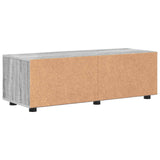 Wooden Cabinet Grey Sonoma 100.5 x 39 x 30 cm Engineered Wood 880247