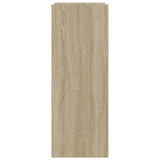 Shoe Cabinet Sonoma Oak 74.5x37.5x100 cm Engineered Wood 848432