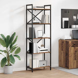 Bookshelf Old Wood 56 x 34 x 171 cm Engineered Wood 883866