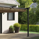 Gazebo 300 x 300 x 200 cm Taupe Polyester 4003973