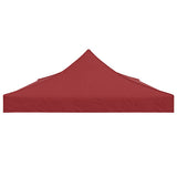 Party Tent Roof 6x3 m Burgundy 270 g/m 315331