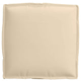 Cushion 6 pcs Beige 40 x 40 x 8 cm Oxford Fabric 42001601