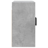 ZNTS Wall Cabinet Concrete Grey 60x31x60 cm Engineered Wood 829968