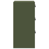 File Cabinet Olive Green 44 x 50 x 106.5 cm Cold-Rolled Steel 891602