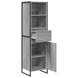 Book Cabinet Grey Sonoma 43 x 36 x 150.5 cm Engineered Wood 886627