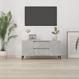 TV Cabinet Concrete Grey 102x44.5x50 cm Engineered Wood 819608