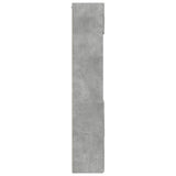 Storage Cabinet Concrete Grey 80x42.5x225 cm Engineered Wood 3281346
